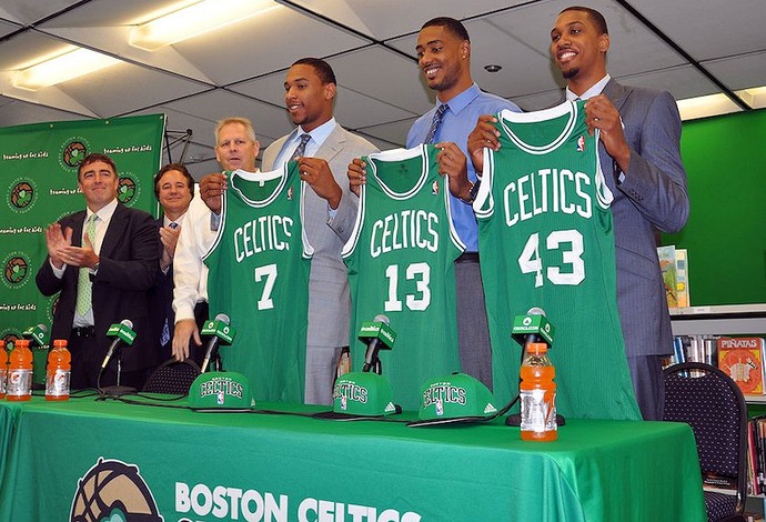 Jared Sullinger, Fab Melo, Kris Joseph, Boston Celtics (Foto: Reprodução)
