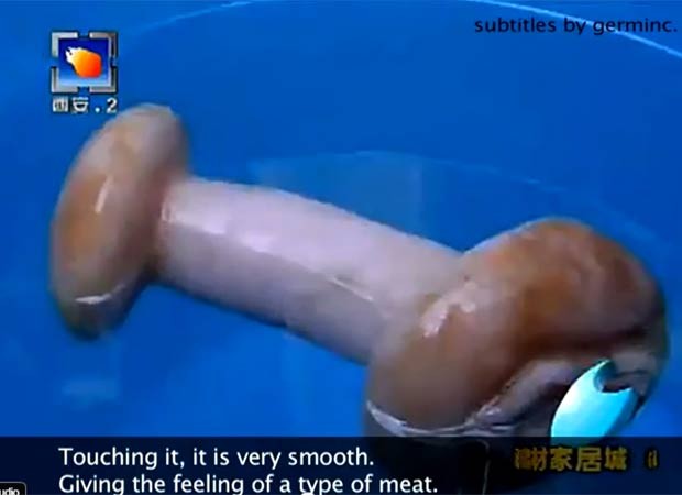 Brinquedo de masturbação foi confundido como cogumelo misterioso. (Foto: Reprodução)