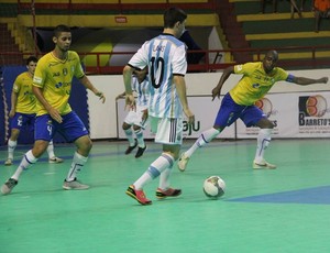Brasil x Argentina, Sul-americano de futsal sub-20 (Foto: Débora Matos / CBFS)