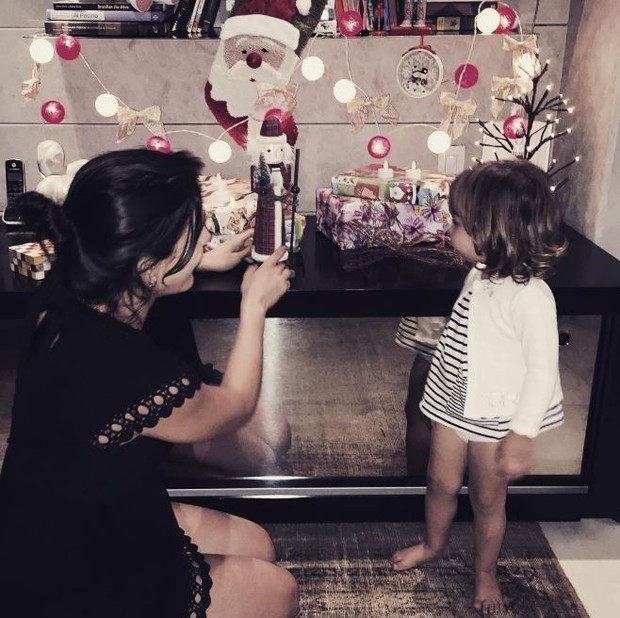Kyra Gracie e filha Ayra (Foto: Instagram / Reprodução)