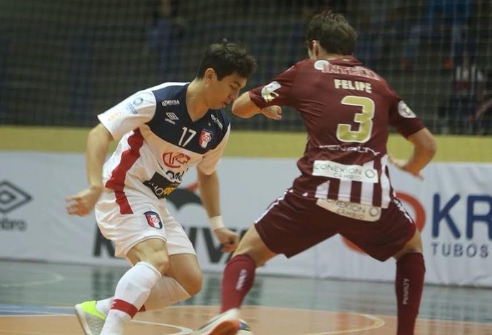 Joinville Orlândia Liga Nacional de Futsal (Foto: Fabrizio Motta/Divulgação) Joinville Orlândia Liga Nacional de Futsal (Foto: Fabrizio Motta/Divulgação)