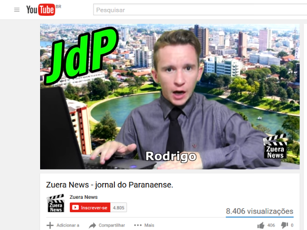 Girias E Sotaque Do Parana Viram Telejornal E Viralizam Na Internet Campos Gerais E Sul G1