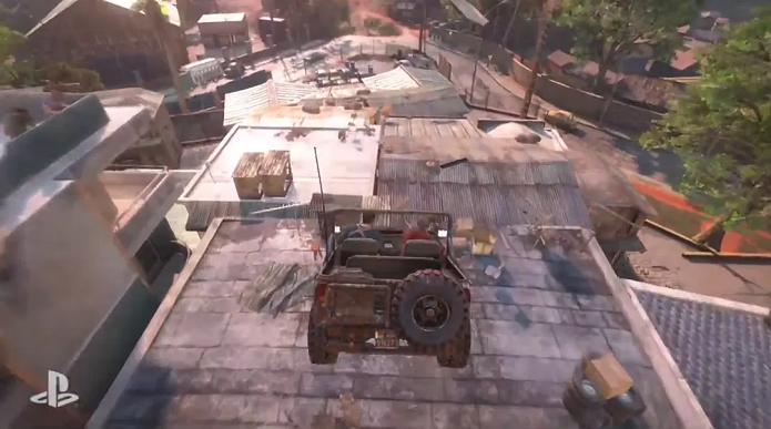 Uncharted 4 teve gameplay com perseguição alucinante (Foto: Reprodução/TechTudo)