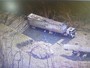Caminhão com dinamite explode em empresa (Divulgação / Polícia Militar)