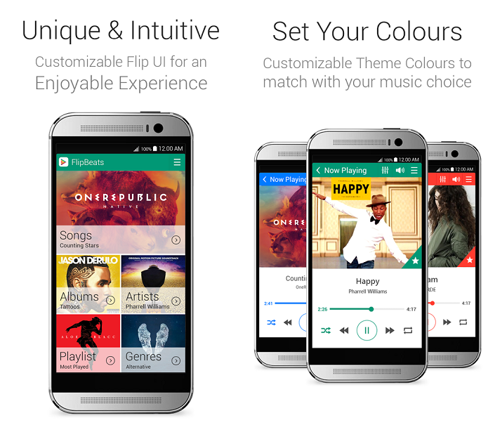 FlipBeats é um aplicativo de música bastante bonito (Foto: Divulgação)