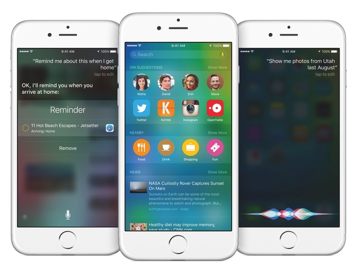 iOS 9 chega nativamente no iPhone 6S e smartphone deve receber novas versões (Foto: Divulgação/Apple)
