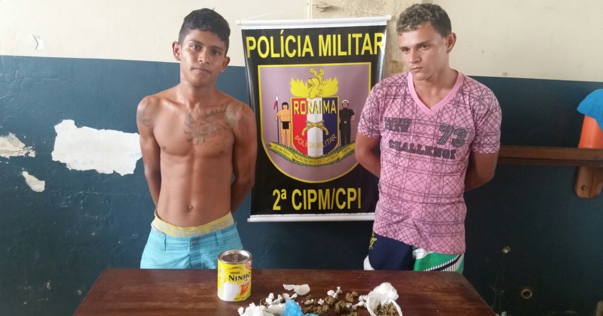 G Quatro S O Detidos Drogas E Dinheiro Em Caracara Sul De Rr