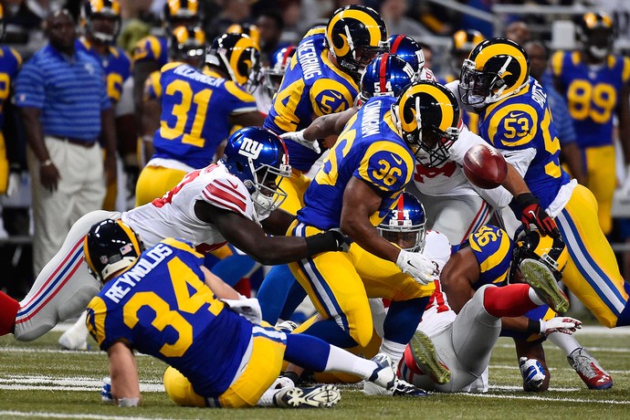 St. Louis x Giants, NFL (Foto: Reuters)