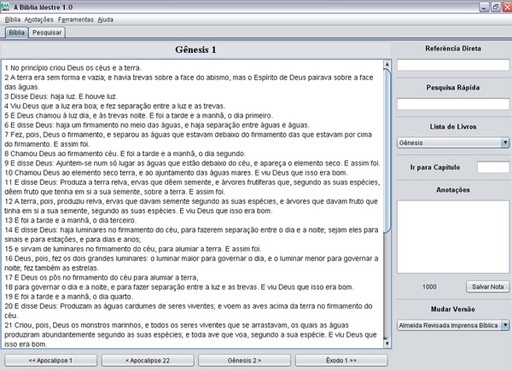 screenshot de A Bíblia Mestre