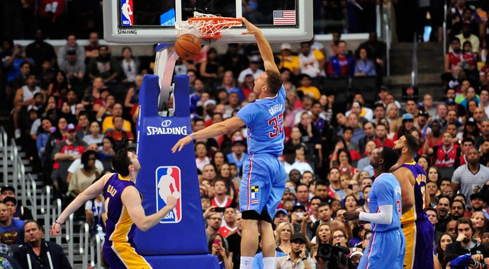 Blake Griffin Clippers x Lakers (Foto: Reuters)