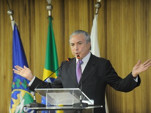 O vice-presidente Michel Temer (Foto: Tânia Rêgo/Abr)