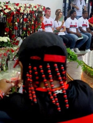 Missa são judas tadeu flamengo  (Foto: Edgard Maciel / Globoesporte.com)
