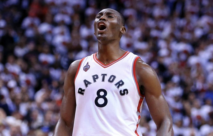 Toronto Raptors x Miami Heat - Jogo 7 - Bismack Biyombo (Foto: Getty Images)