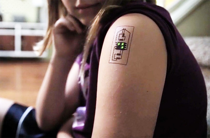 Tecnologia vestível: 'tech tat' também pode servir como geolocalizador 