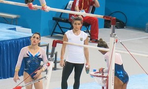 Daniele Hypolito treino ginástica Jogos Pan-Americanos (Foto: GloboEsporte.com)