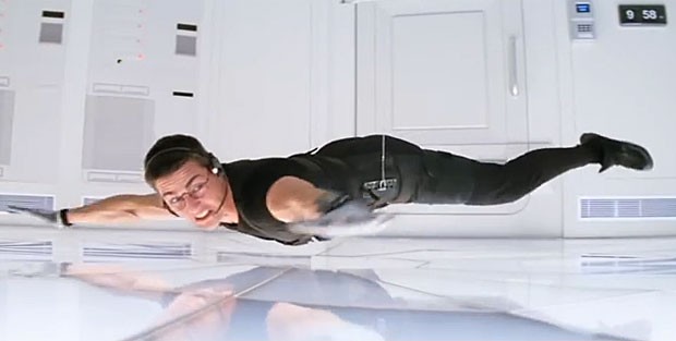 Tom Cruise em &#39;Missão Impossível&#39; (Foto: Reprodução)