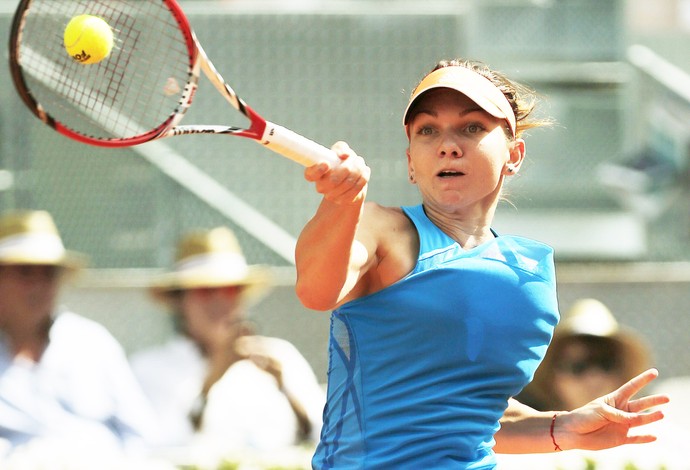 Sharapova x halep tenis masters madri (Foto: EFE)