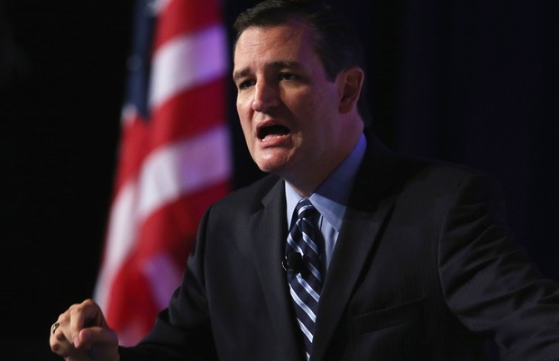 Ted Cruz, senador, primeiro republicano a declarar candidatura à Presidência dos EUA para 2016 (Foto: Getty Images)