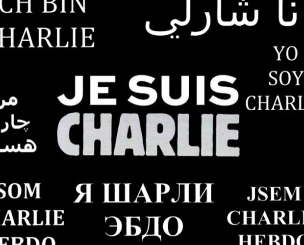 imagem em solidariedade ao atentado a revista francesa Charlie Habdo (Foto: reprodução) imagem em solidariedade ao atentado a revista francesa Charlie Habdo (Foto: reprodução)