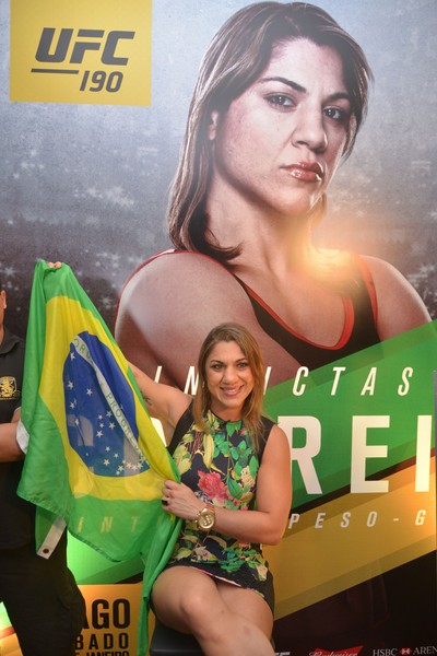 Bethe Correia Coletiva UFC 190 (Foto: André Durão)