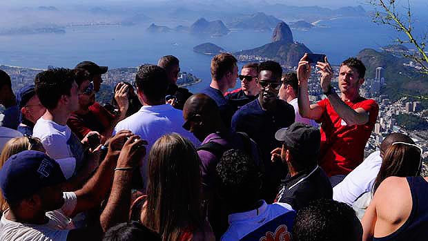 Carrick inglaterra cristo redentor (Foto: Reprodução)