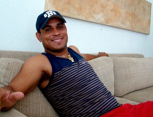 entrevista val baiano (Foto: Eduardo Peixoto/Globoesporte.com)