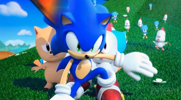 Sonic retorna em jogo para o 3DS e Wii U chamado de 'Sonic Lost Worlds' (Foto: Reprodução/IGN)