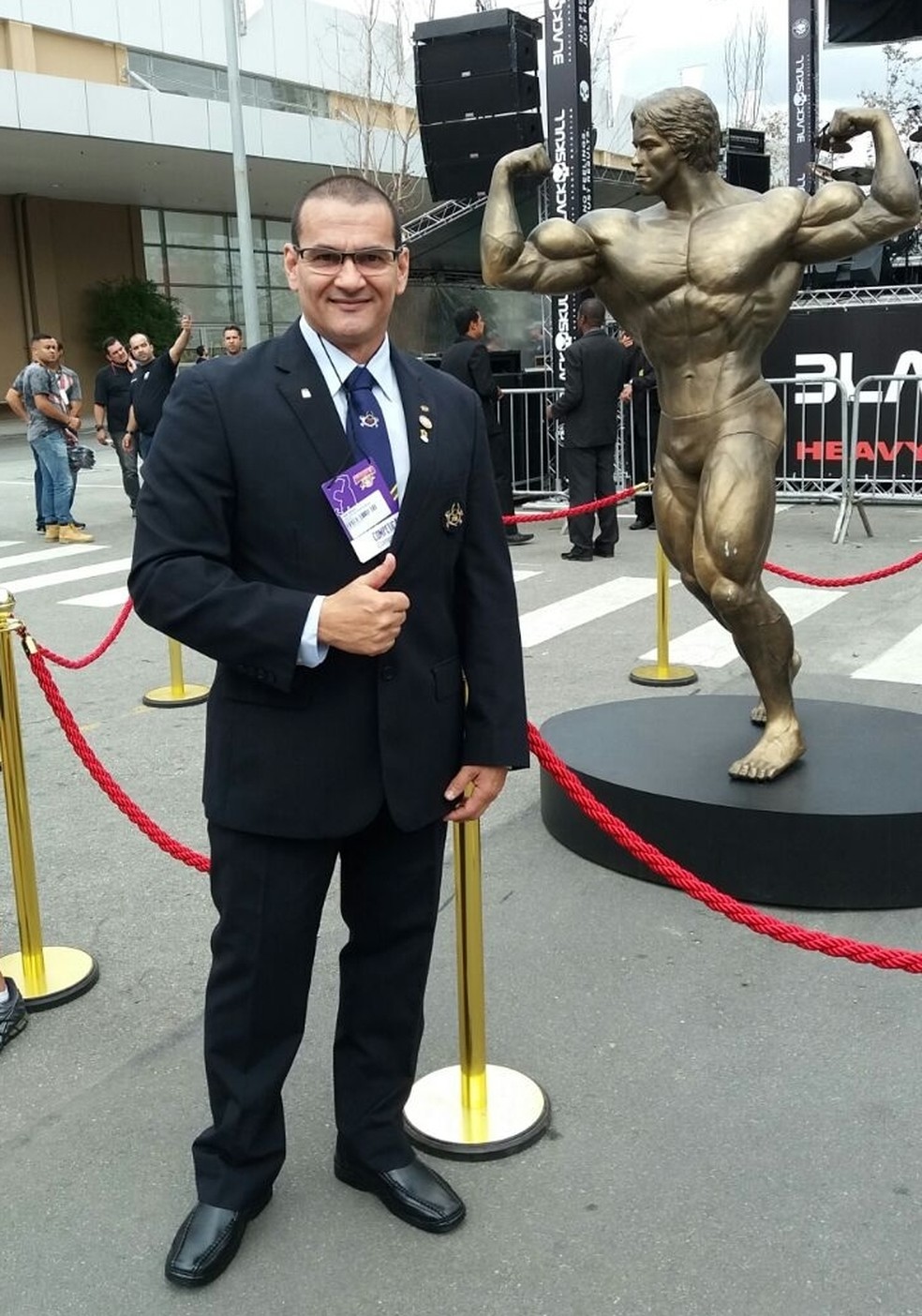 Presidente da Federação Amazonense de Fisiculturismo e Fitness, José Carlos (Foto: Divulgação)