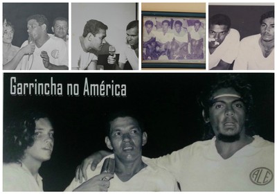 Em 1973, Garrincha fez a alegria dos torcedores de Petrolina-PE e Juazeiro-BA (Foto: Reprodução/GloboEsporte.com )
