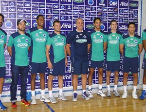 Vôlei Cruzeiro apresentação (Foto: Leonardo Simonini)
