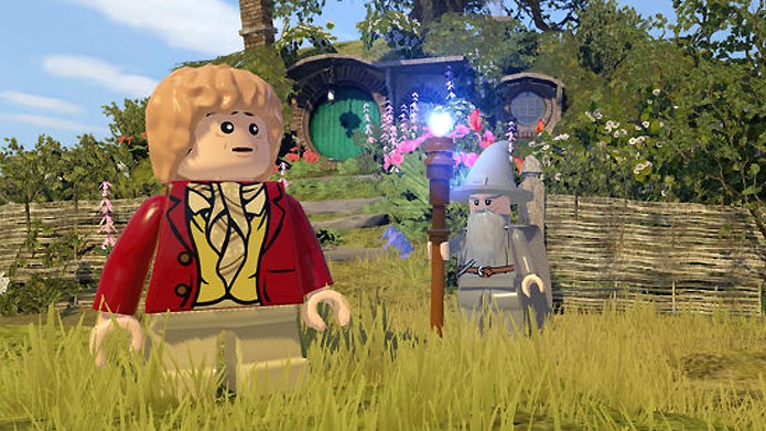 Bilbo Bolseiro vivia uma vida tranquila no Condado até ser convocado para uma aventura (Foto: eurogamer.net)