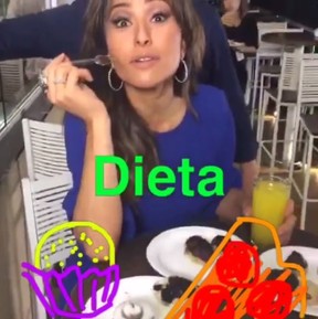 Sabrina Sato mostra &#39;dieta&#39; na web (Foto: Reprodução/Instagram)