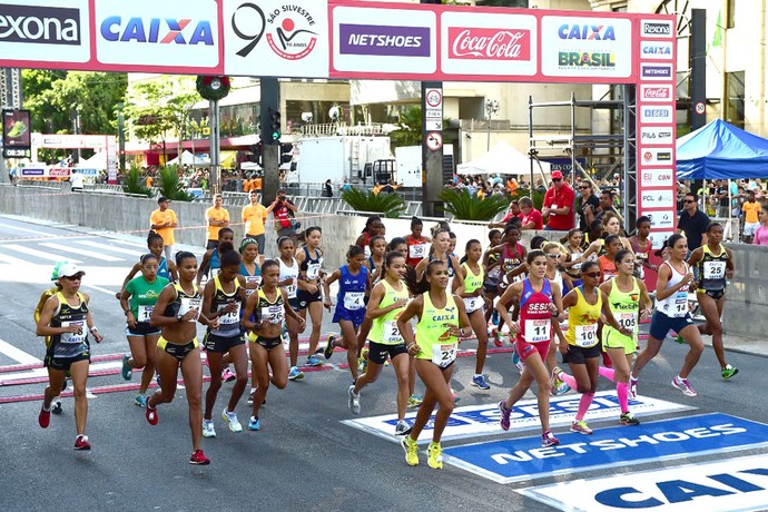 Largada feminina São Silvestre (Foto: Divulgação / site Oficial)