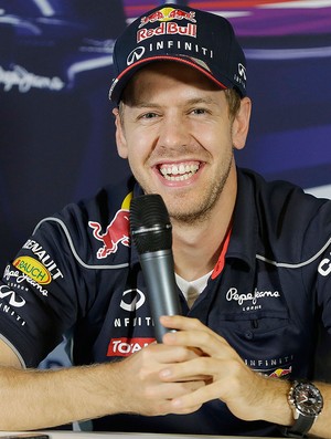 Vettel coletiva F1 na India (Foto: AP)