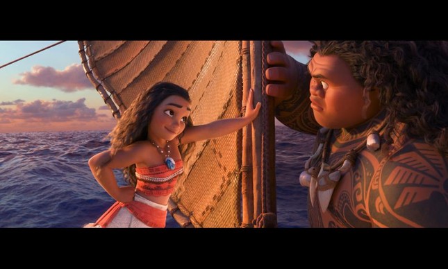 Moana e Maui 