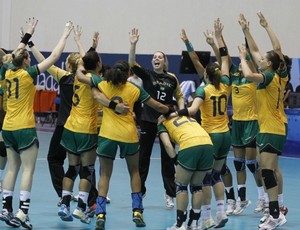 Pan handebol feminino final Brasil x Argentina (Foto: AP)