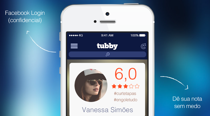 Tubby App: rede social será uma espécie de 'Lulu' para homens (Foto: Divulgação)