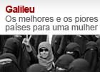 Os melhores e os piores países para uma mulher (Editoria de Arte / G1)