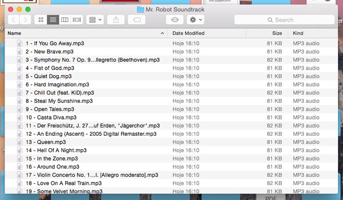 Você deverá encontrar todas as músicas da playlist escolhida (Foto: Reprodução/André Sugai)