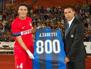 Zanetti, 800 jogos pelo Inter (Foto: Divulgação / Inter.it)