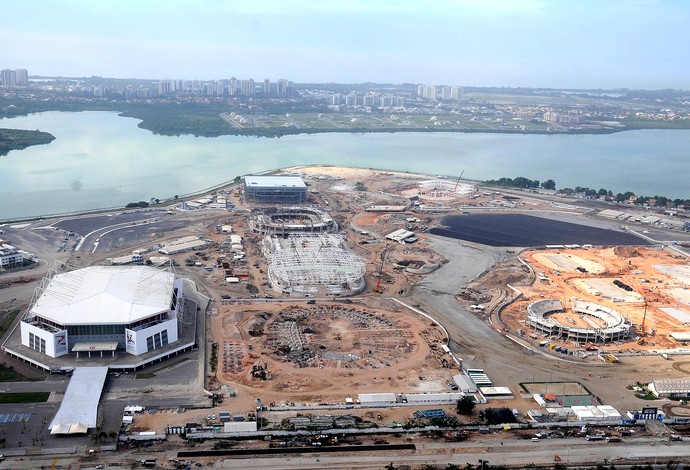 instalações do Parque Olímpico Rio 2016 (Foto: André Durão)
