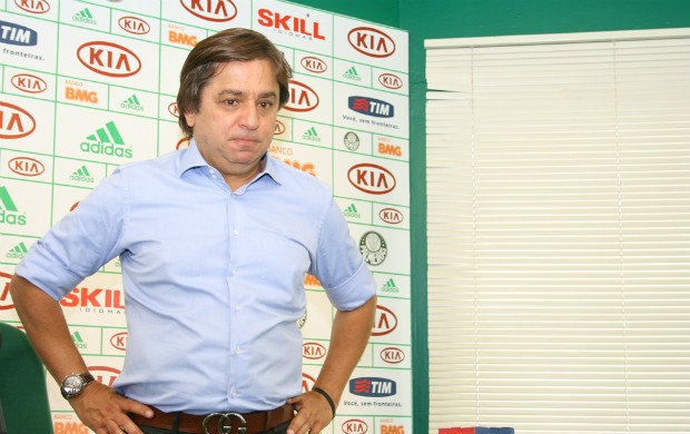 Arnaldo Tirone, presidente do Palmeiras (Foto: Anderson Rodrigues / globoesporte.com)