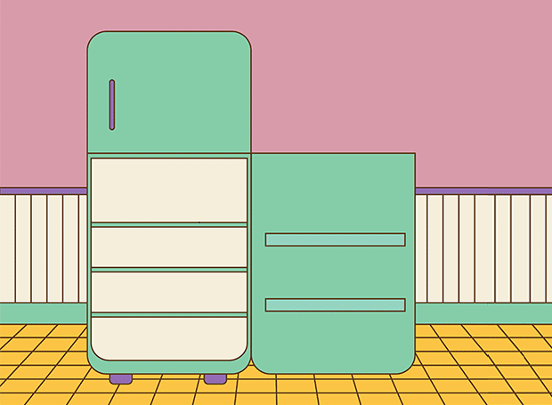 geladeira-gif (Foto: Ilustração Victor Amirabile)