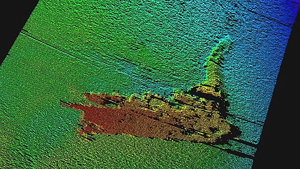 Pesquisadores encontram 'falso monstro' do lago Ness na Escócia (Foto: BBC)