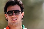 Sergio Pérez, da Force India, é um dos dois representantes mexicanos no Mundial de Pilotos (Foto: Getty Images)