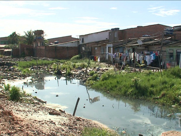 Estudo diz que São Luís ocupa 79ª posição em saneamento (Foto: Reprodução/TV Mirante) Estudo diz que São Luís ocupa 79ª posição em saneamento (Foto: Reprodução/TV Mirante)