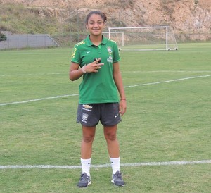 Andressa Freitas é a mogiana convocada para a seleção sub-15 do Brasil (Foto: Divulgação/Emily Lima)