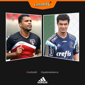 Card Cartola Breno e Egidio, São Paulo X Palmeiras (Foto: Editoria de Arte)