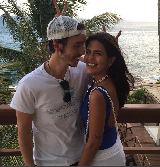 Antonia Morais e o namorado Wagner Santisteban (Foto: Reprodução / Instagram)