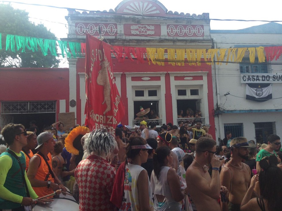 Maioria das agremiações circula pela área (Foto: Caíque Batista/G1)